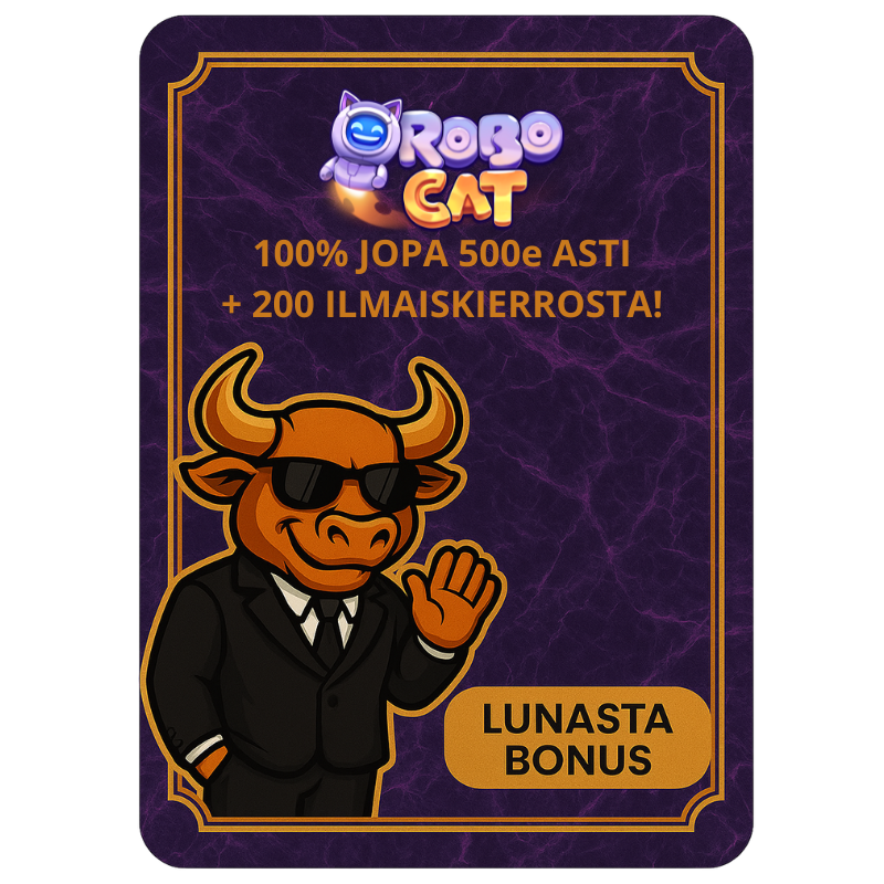 robocat Kasino ilmaiskierrosbonukset ja kampanjat